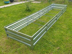 Грядка «Усиленная» оцинкованная (высота 40 см)